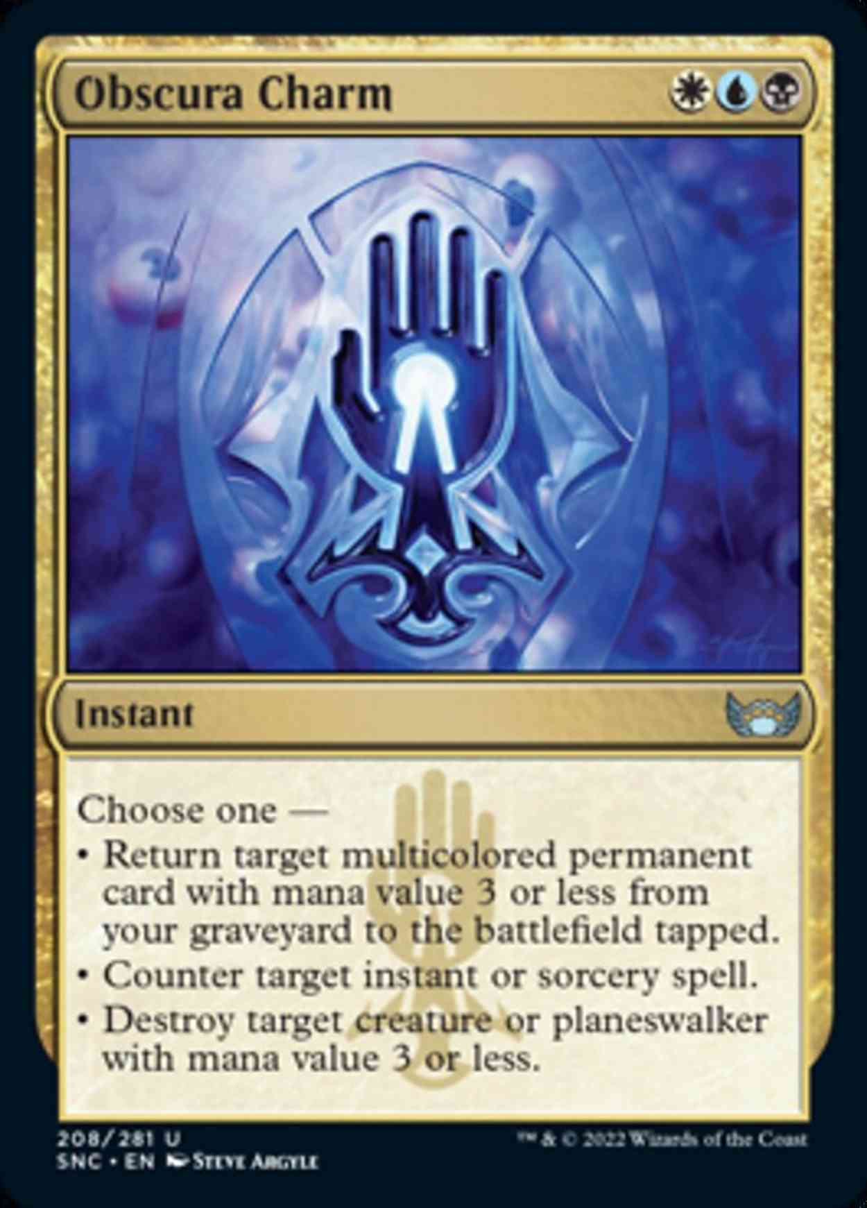 Obscura Charm magic card front