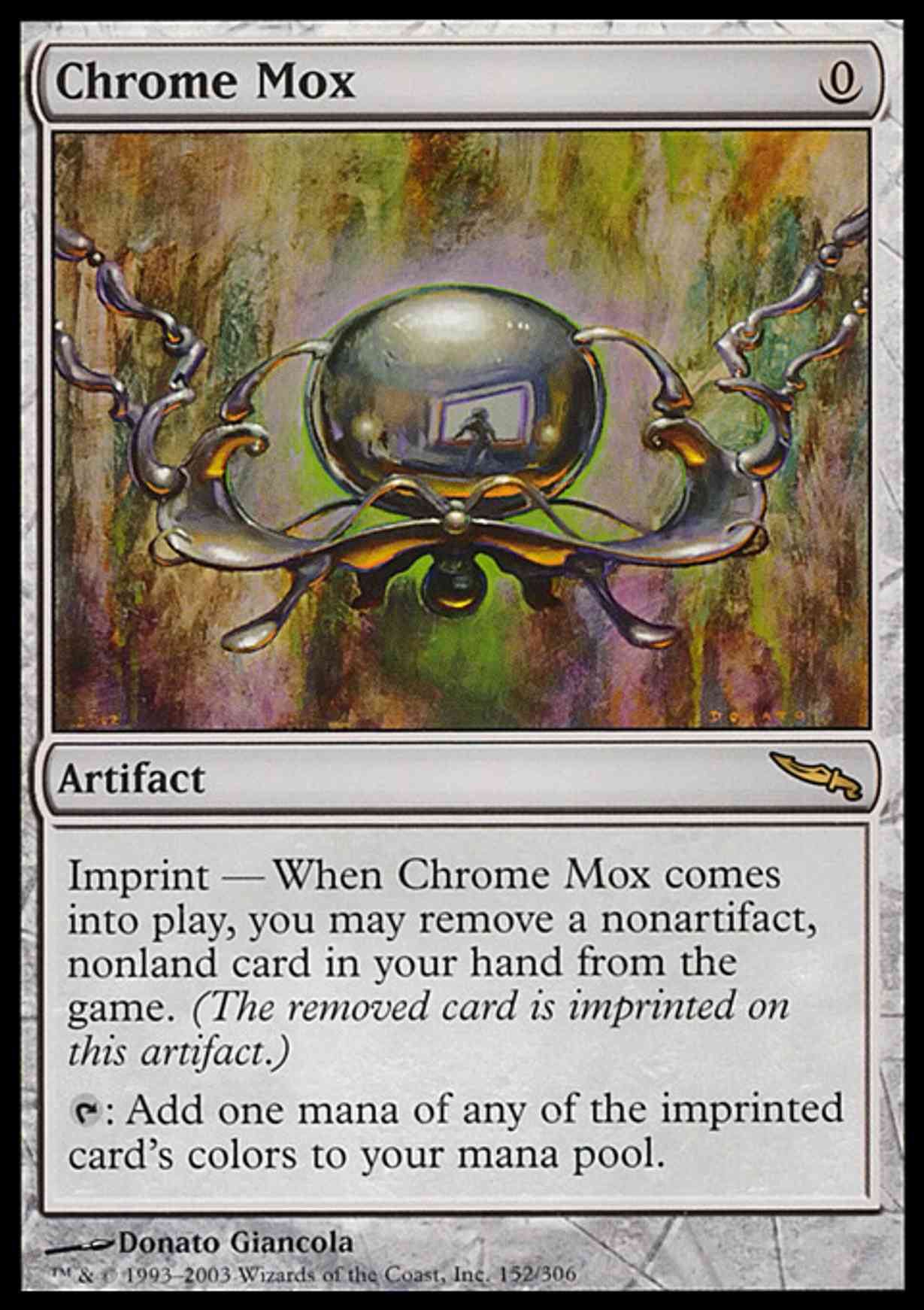 Chrome Mox magic card front