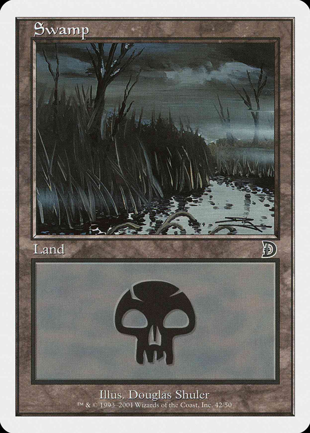 Swamp (42) magic card front