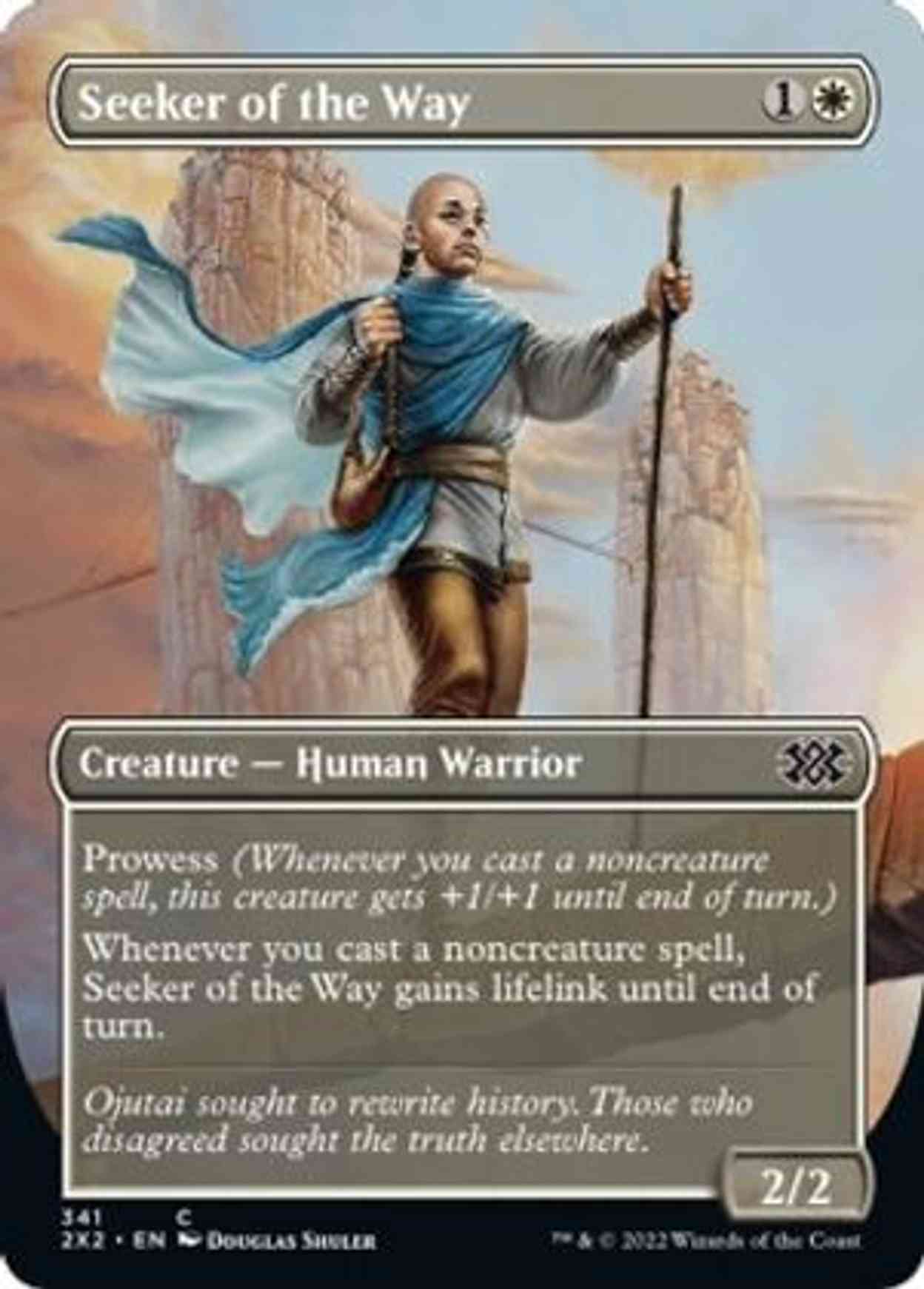 Seeker of the Way (Borderless) magic card front