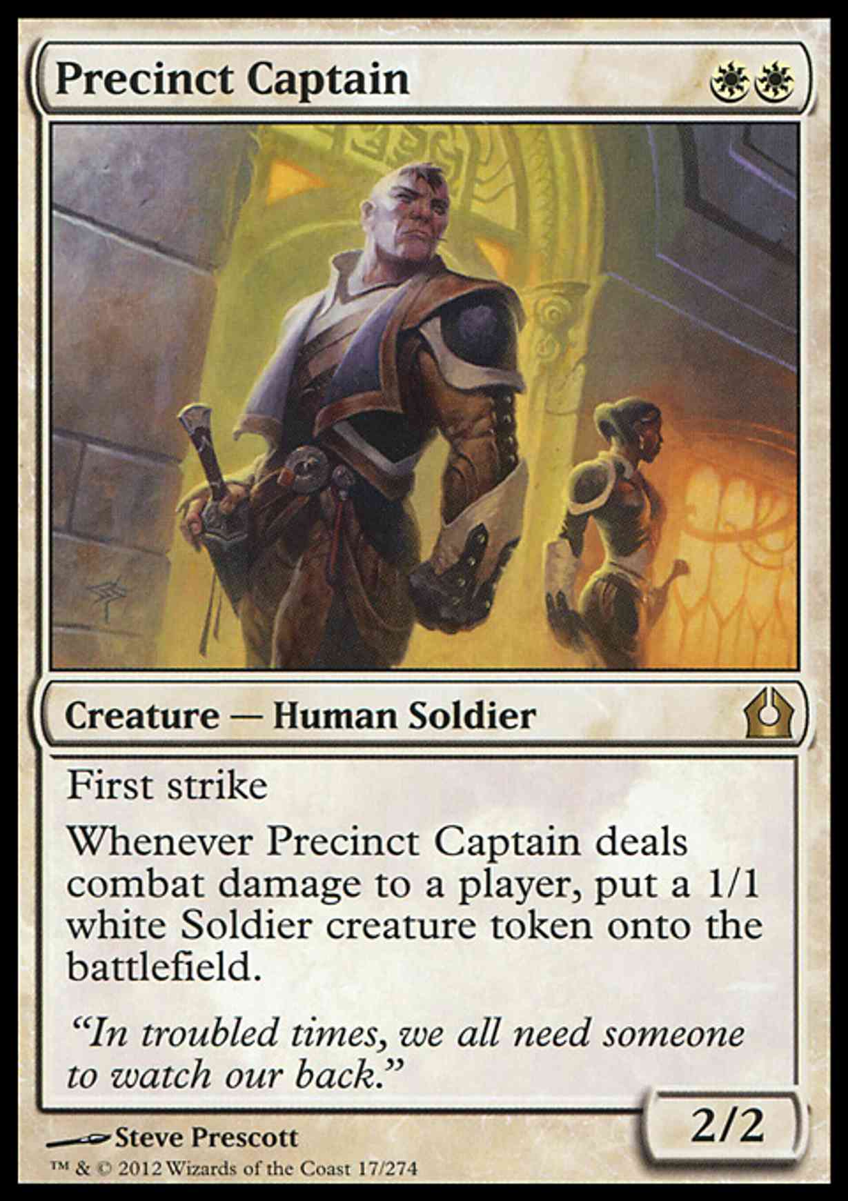 Precinct Captain magic card front