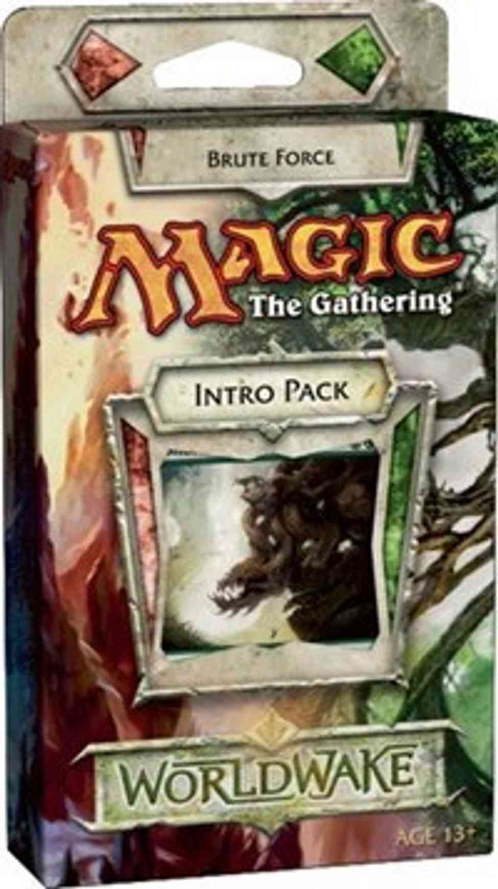 Worldwake Intro Pack - Brute Force magic card front