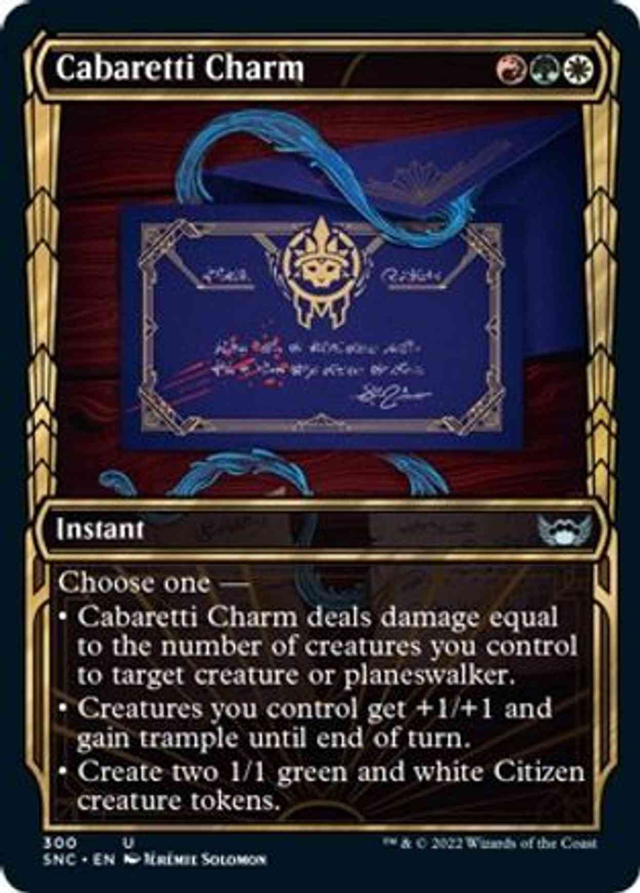 Cabaretti Charm (Showcase) magic card front