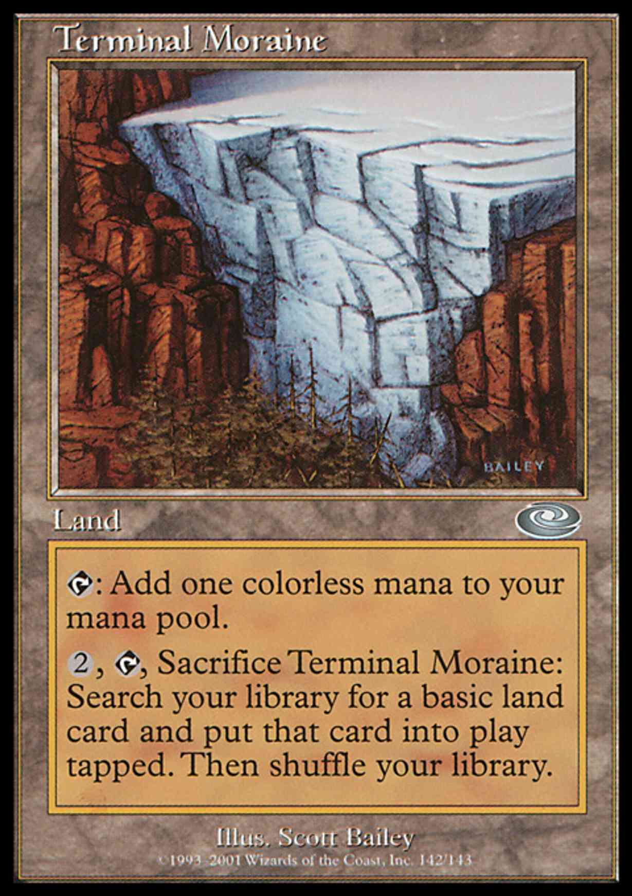 Terminal Moraine magic card front