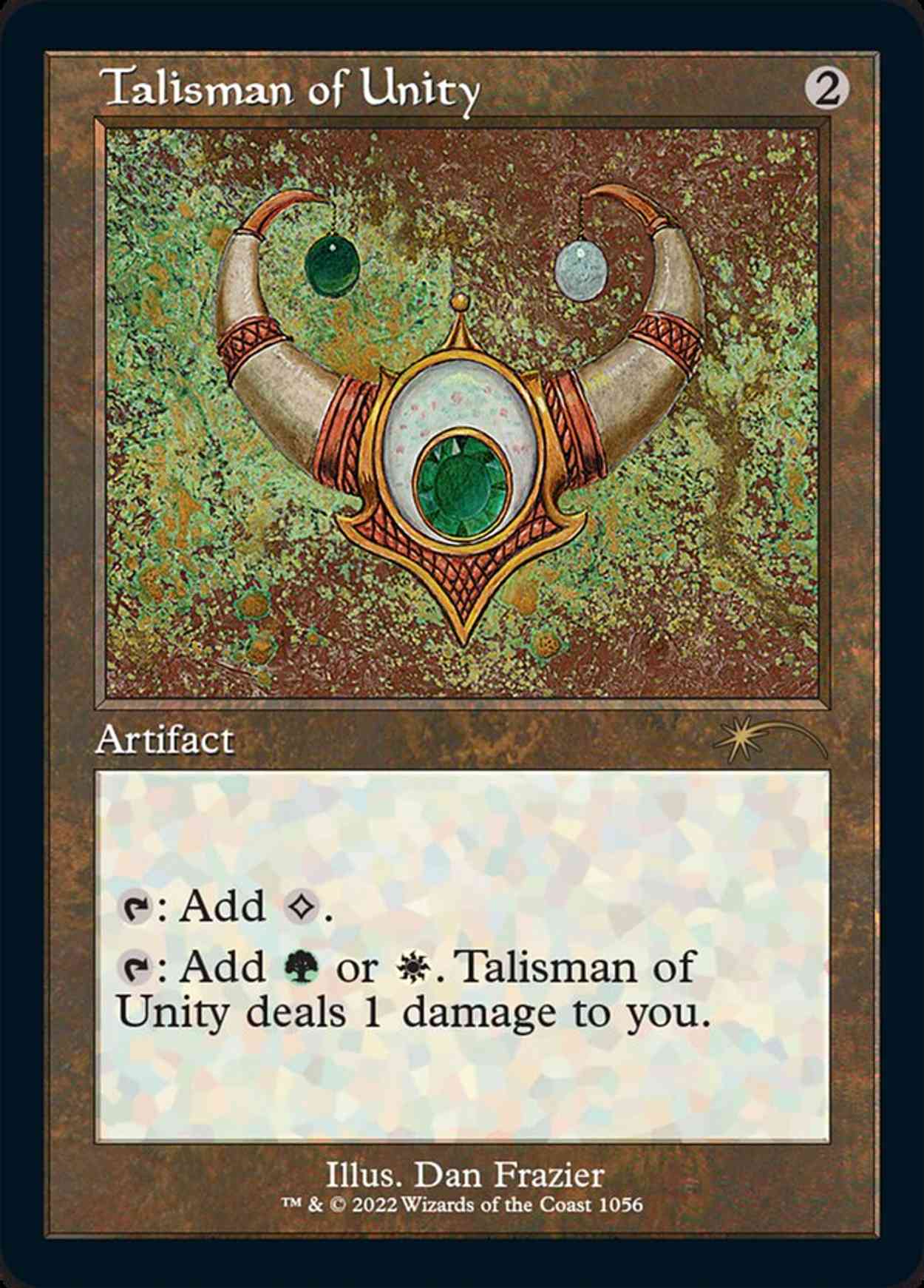 Talisman of Unity (Retro Frame) (Etched Foil) magic card front