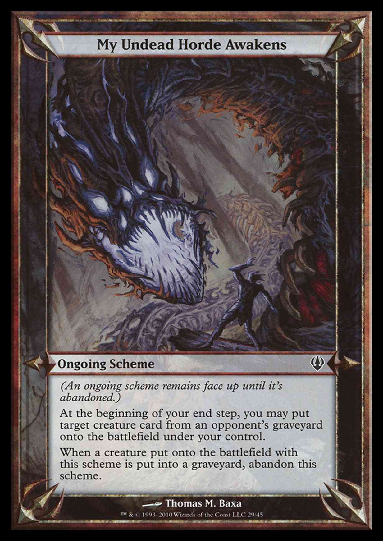 My Undead Horde Awakens (Archenemy) magic card front