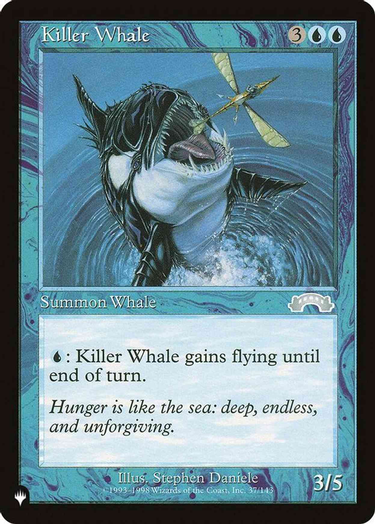 Killer Whale magic card front