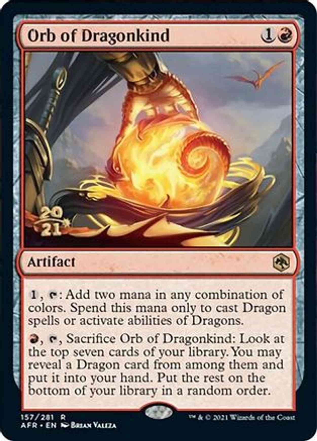 Orb of Dragonkind magic card front