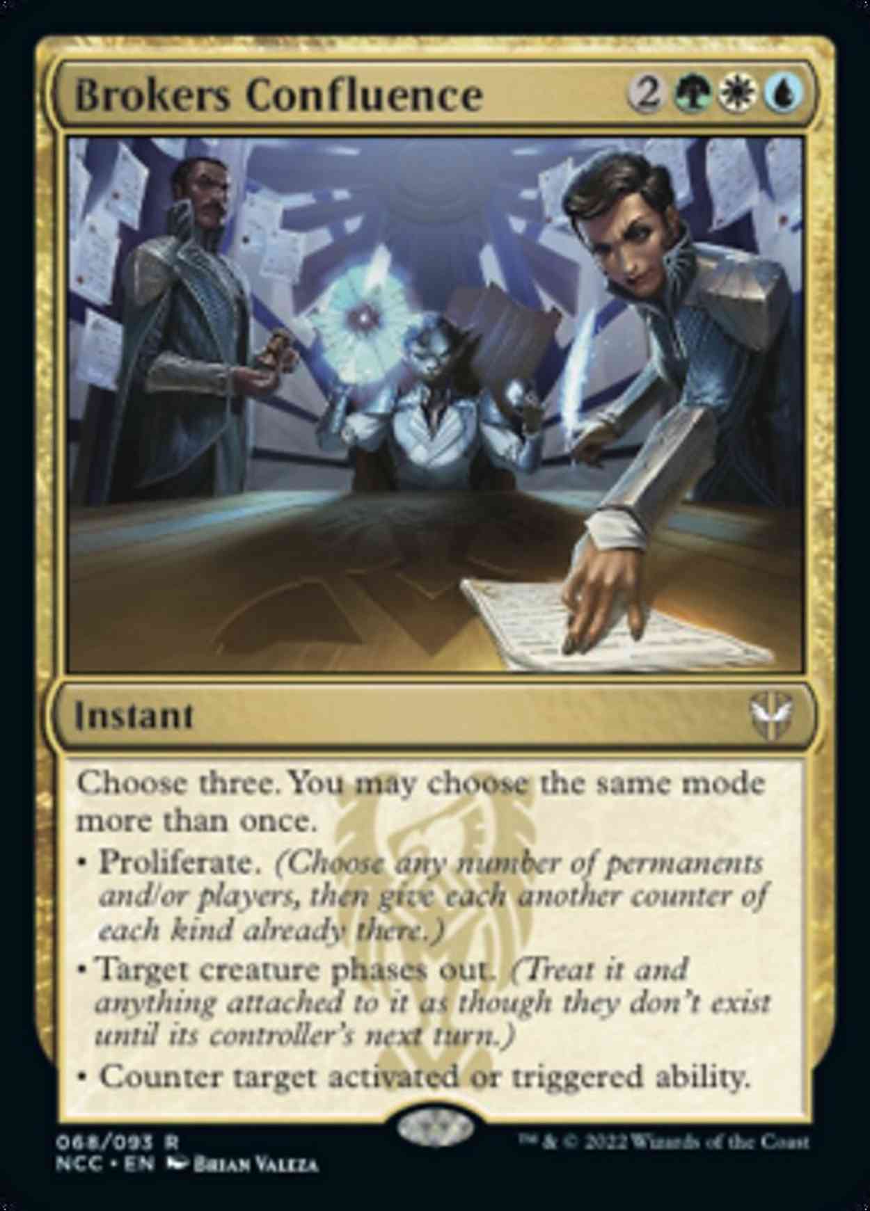Brokers Confluence magic card front