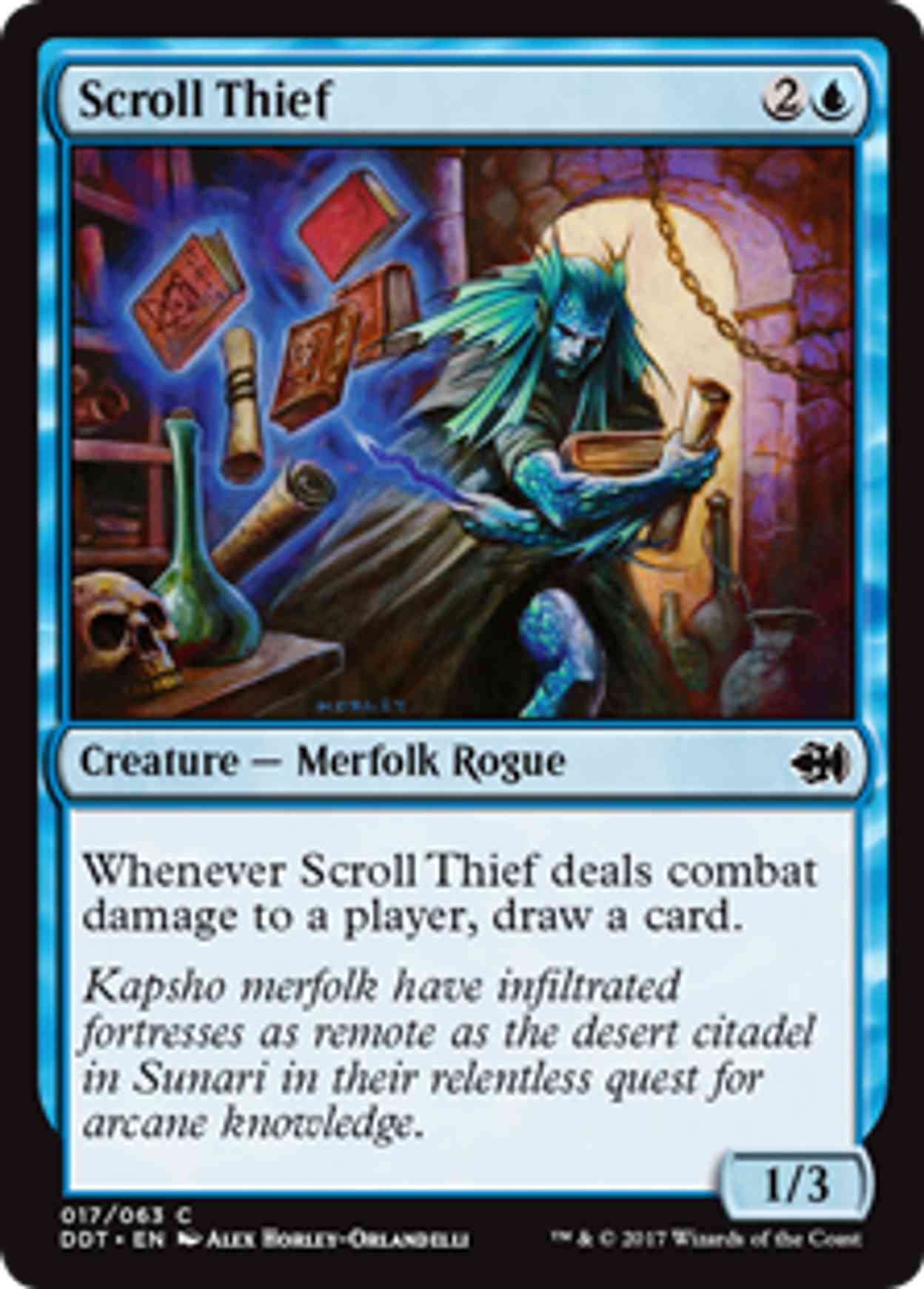 Scroll Thief magic card front