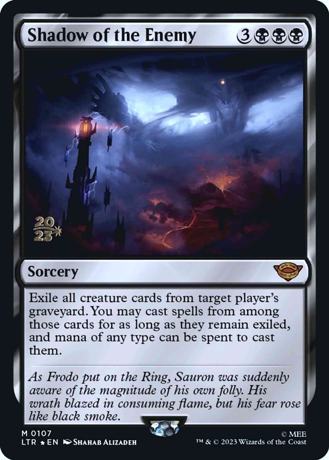 Shadow of the Enemy magic card front