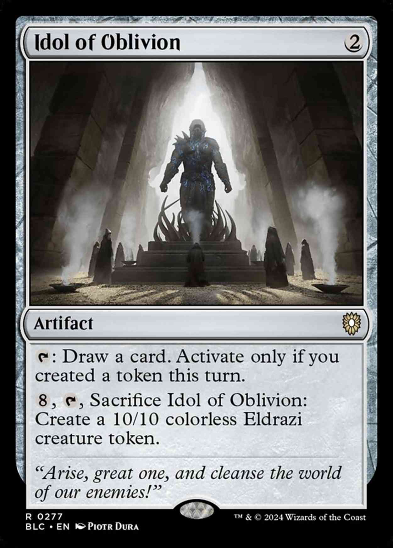 Idol of Oblivion magic card front