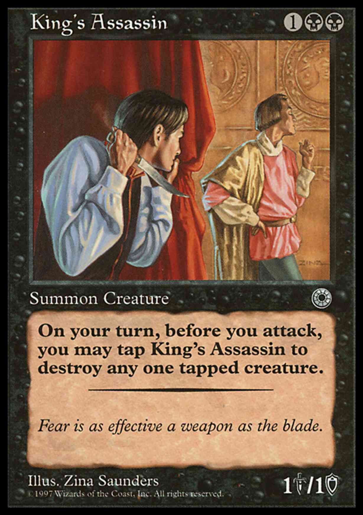 King's Assassin magic card front