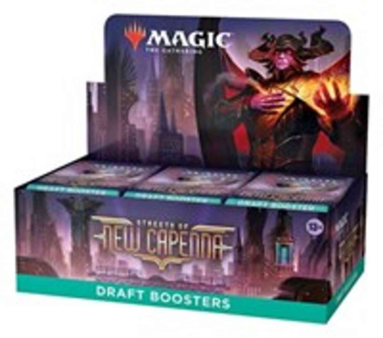 Streets of New Capenna - Draft Booster Box magic card front