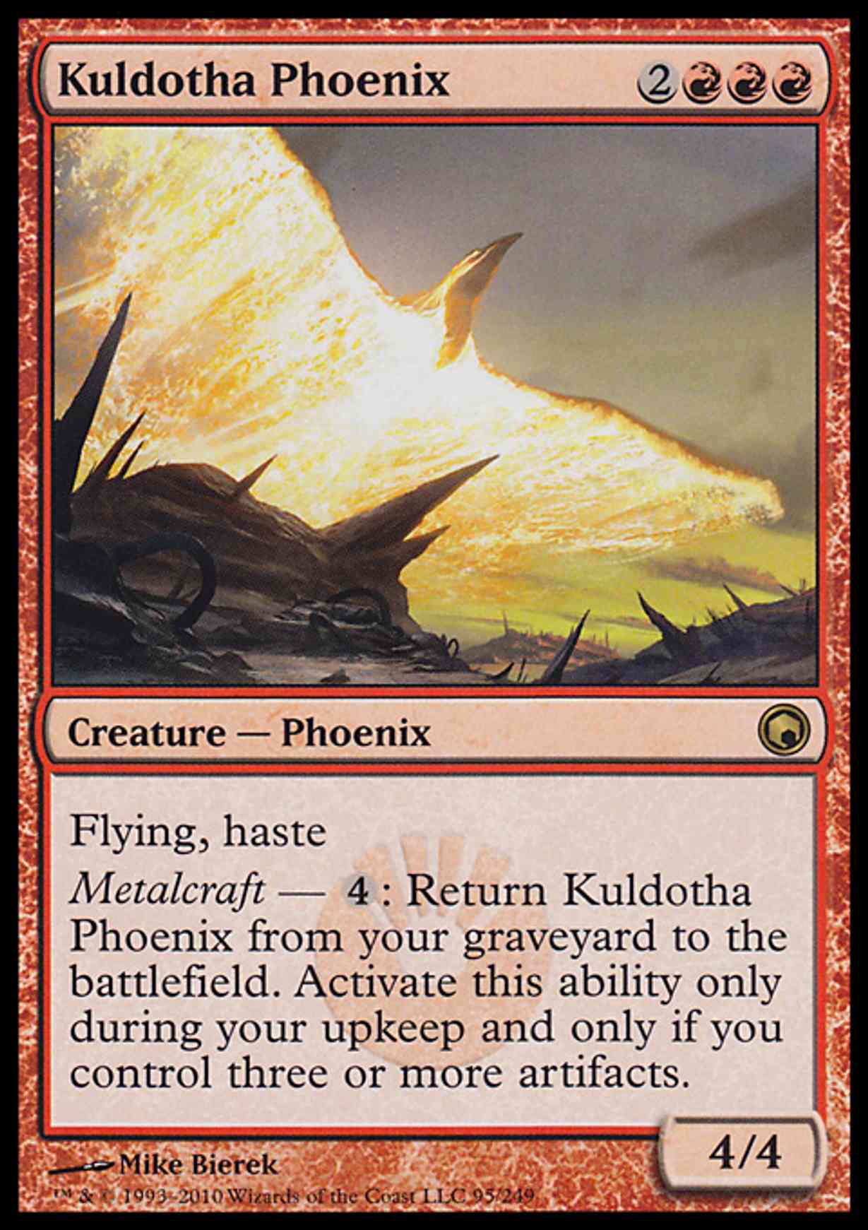 Kuldotha Phoenix magic card front