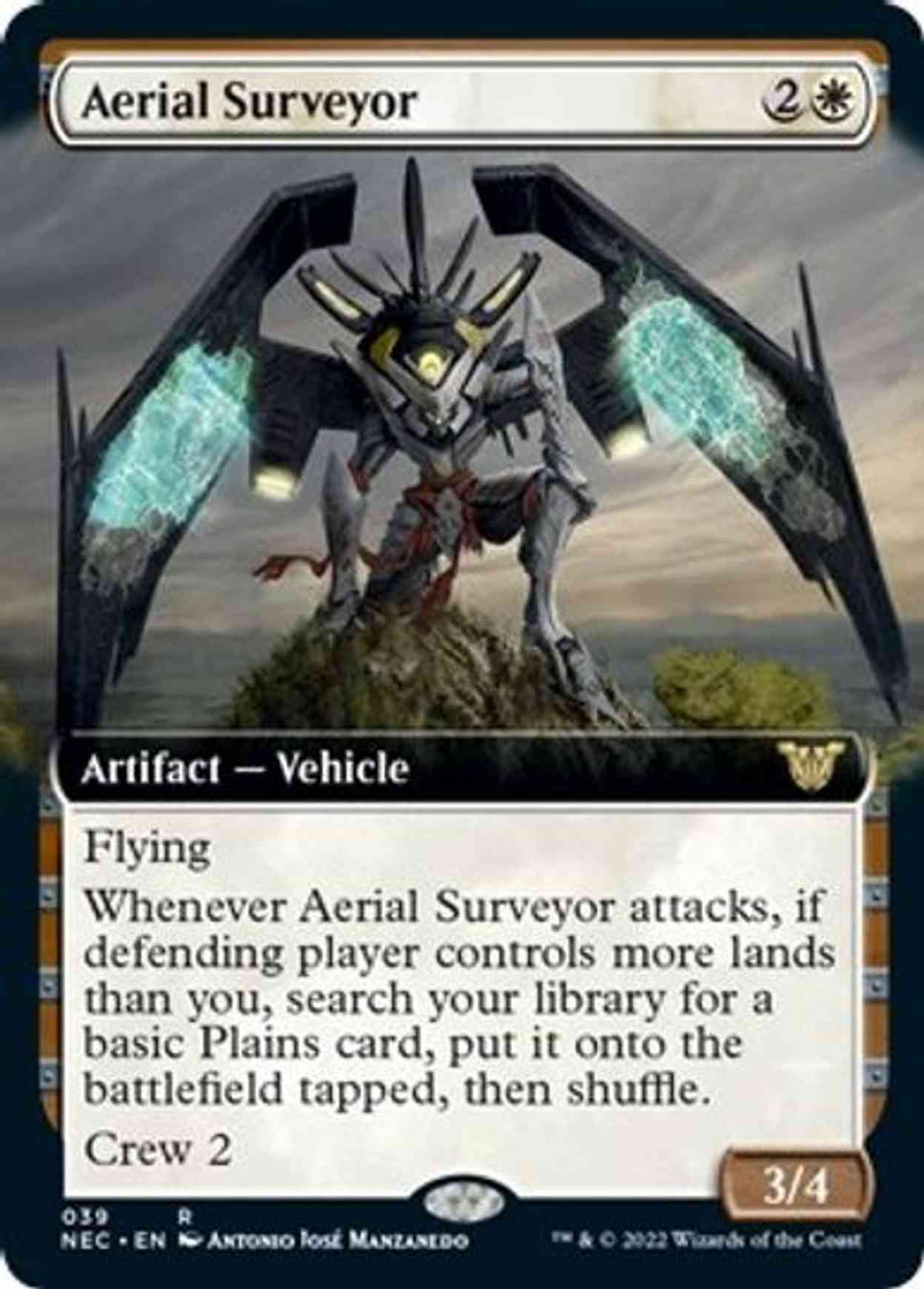 Aerial Surveyor (Extended Art) magic card front