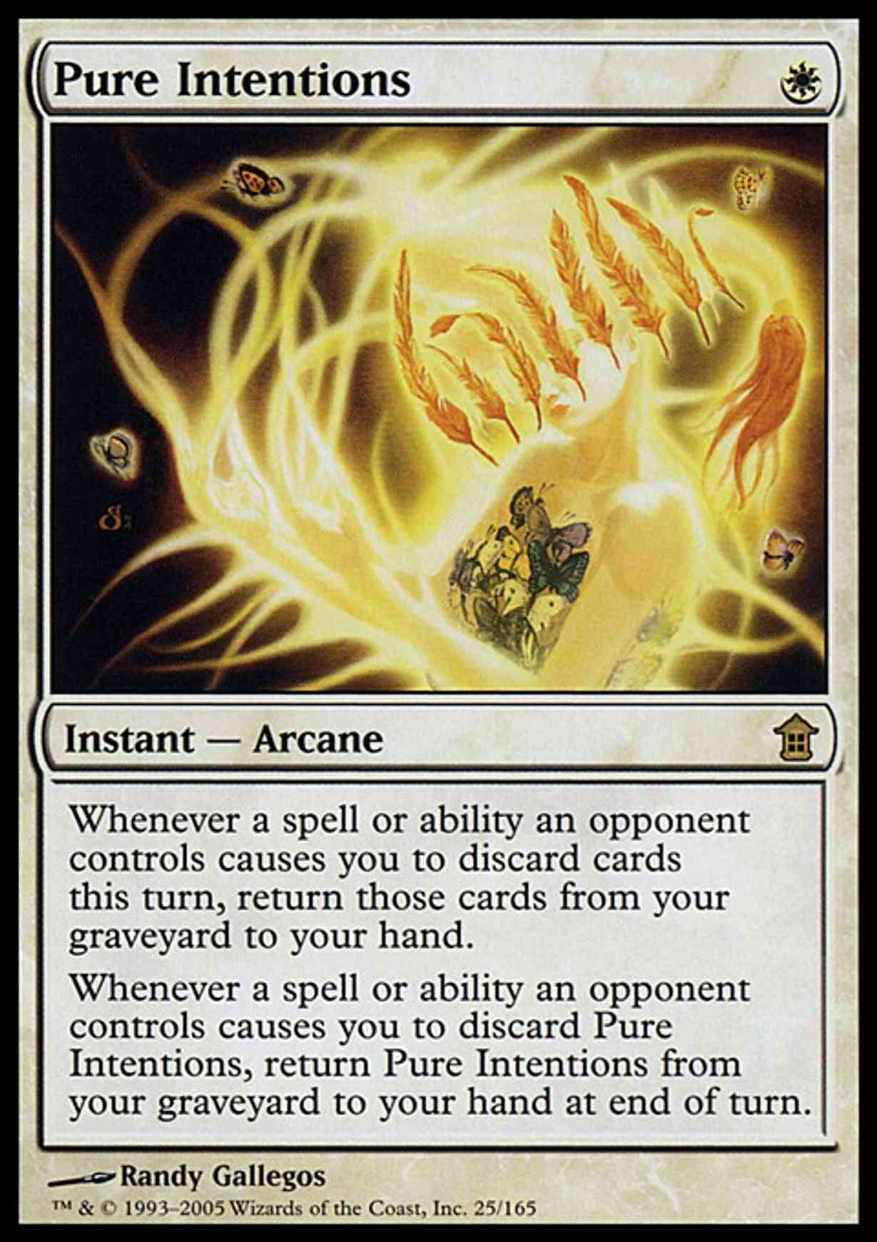 Pure Intentions magic card front