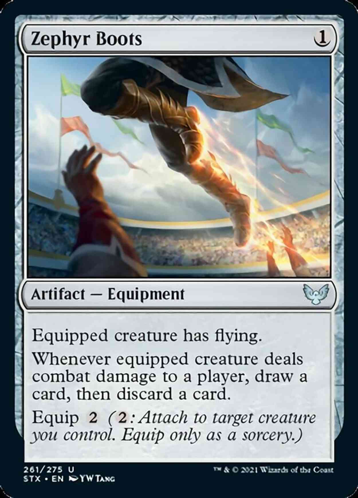Zephyr Boots magic card front