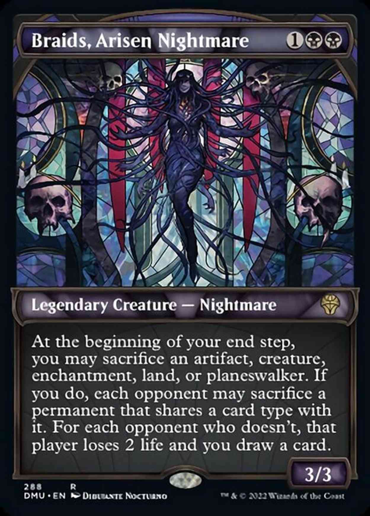 Braids, Arisen Nightmare (Showcase) magic card front