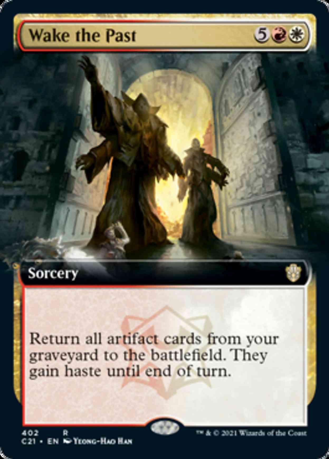 Wake the Past (Extended Art) magic card front
