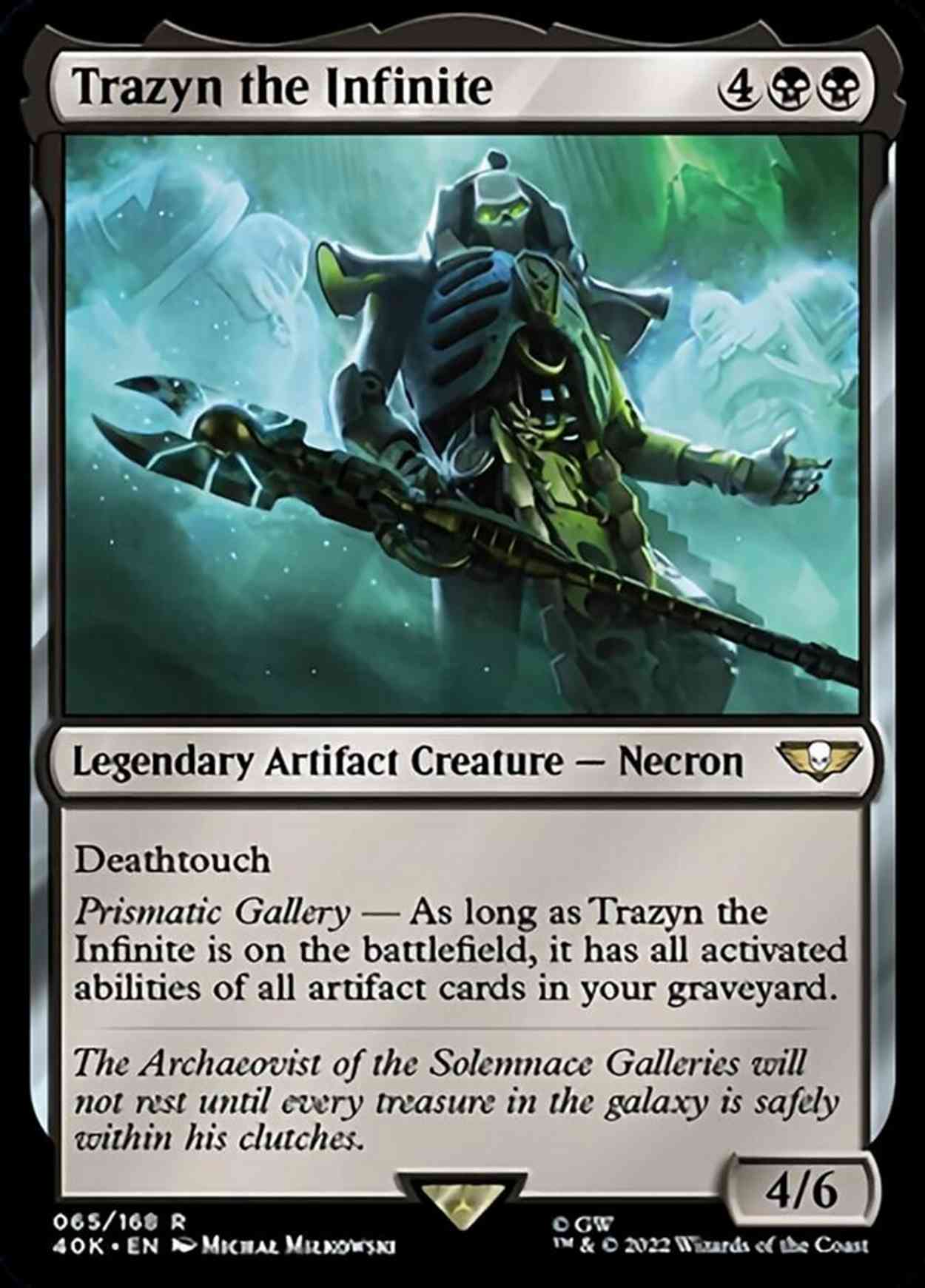 Trazyn the Infinite magic card front