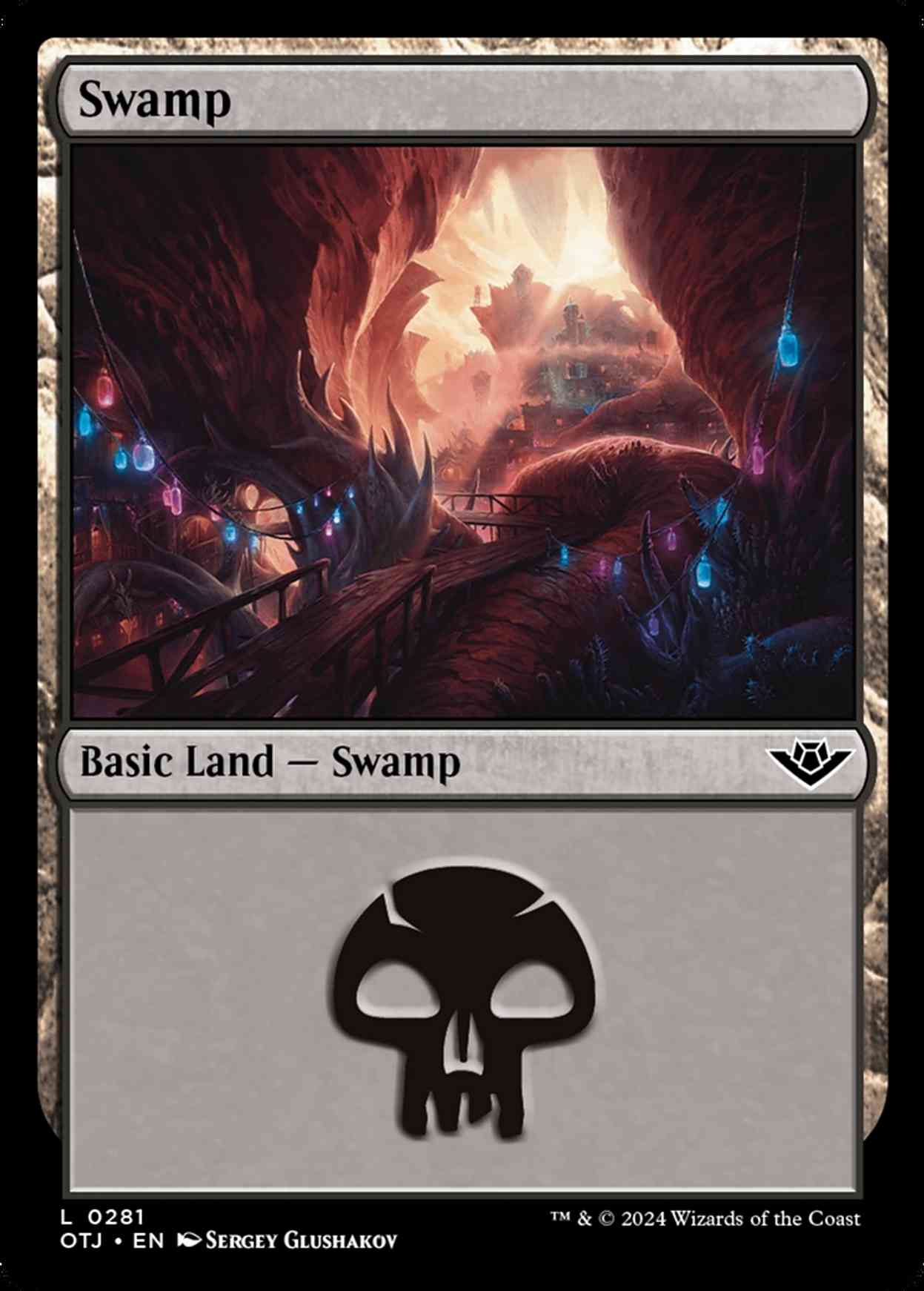 Swamp (0281) magic card front