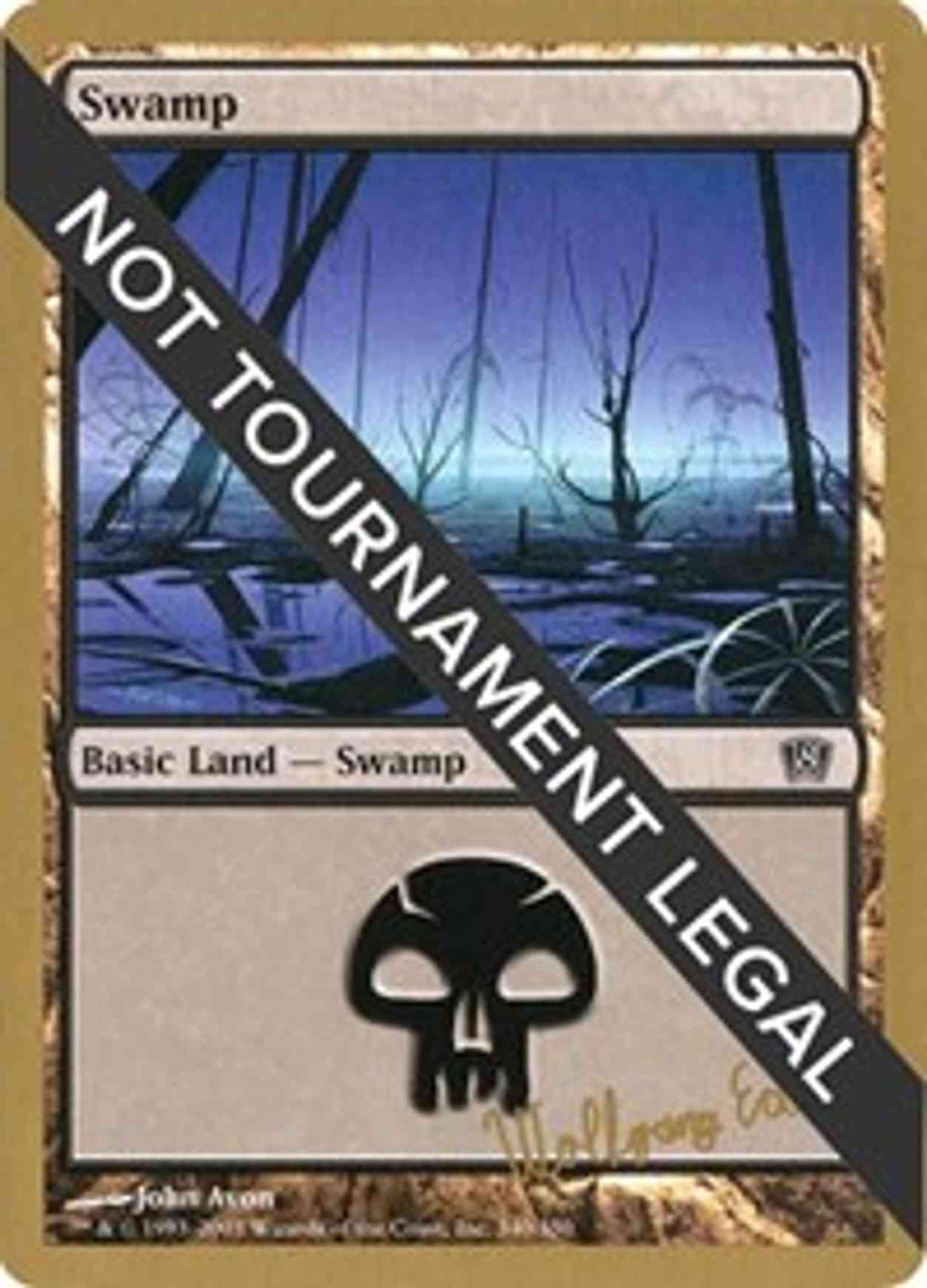 Swamp (340) - 2003 Wolfgang Eder (8ED) magic card front