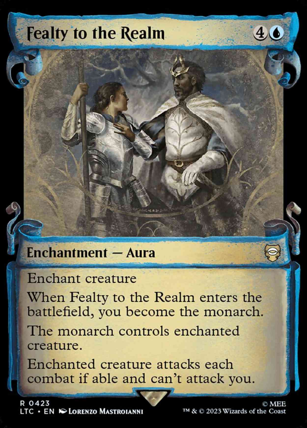 Fealty to the Realm (Showcase Scrolls) magic card front