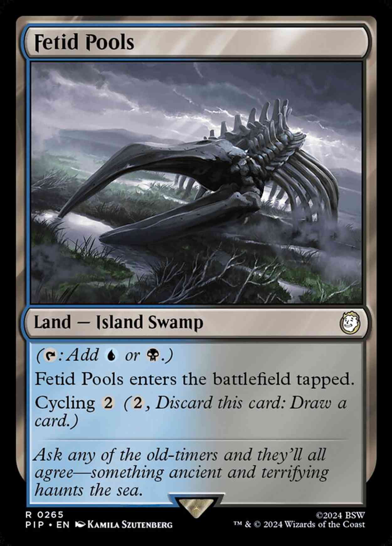 Fetid Pools magic card front