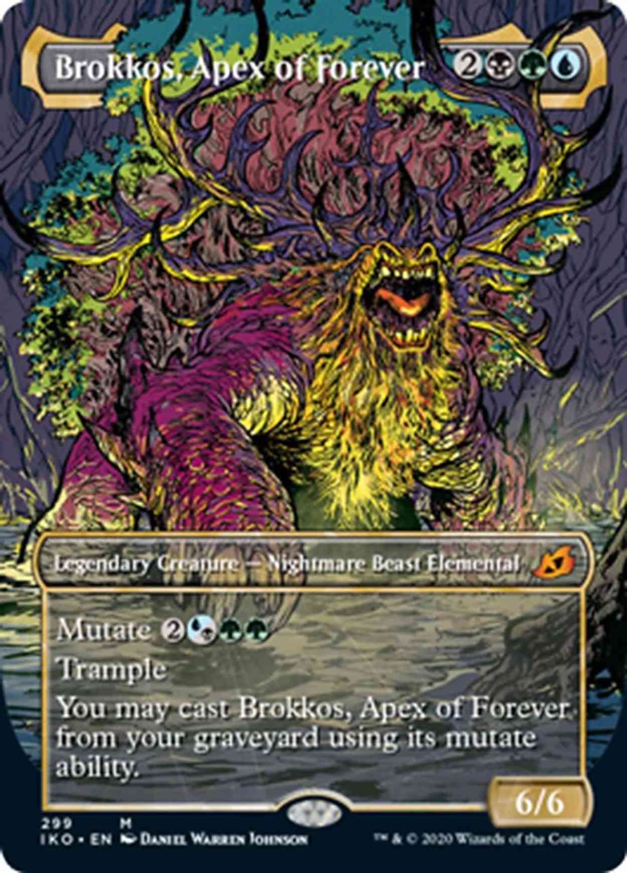 Brokkos, Apex of Forever (Showcase) magic card front