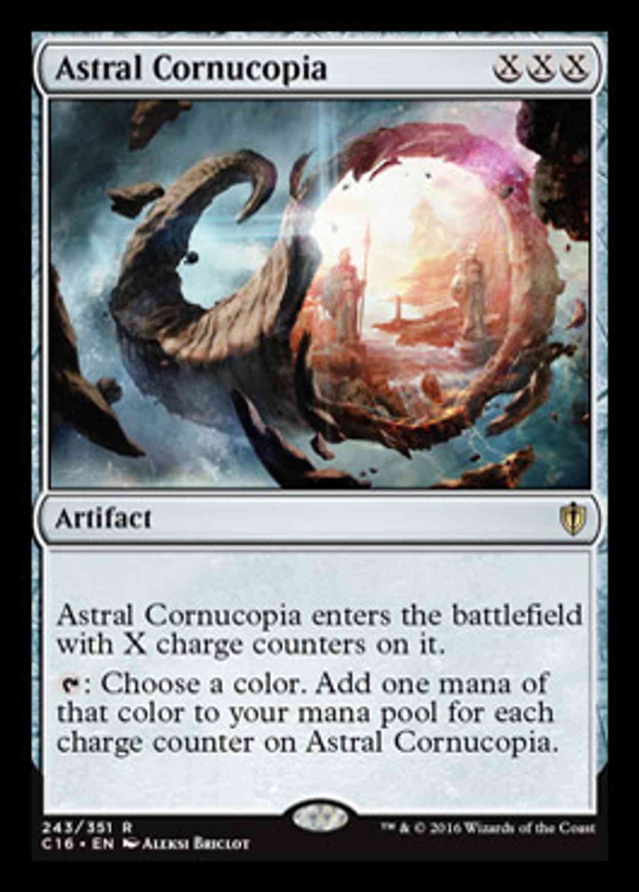 Astral Cornucopia magic card front