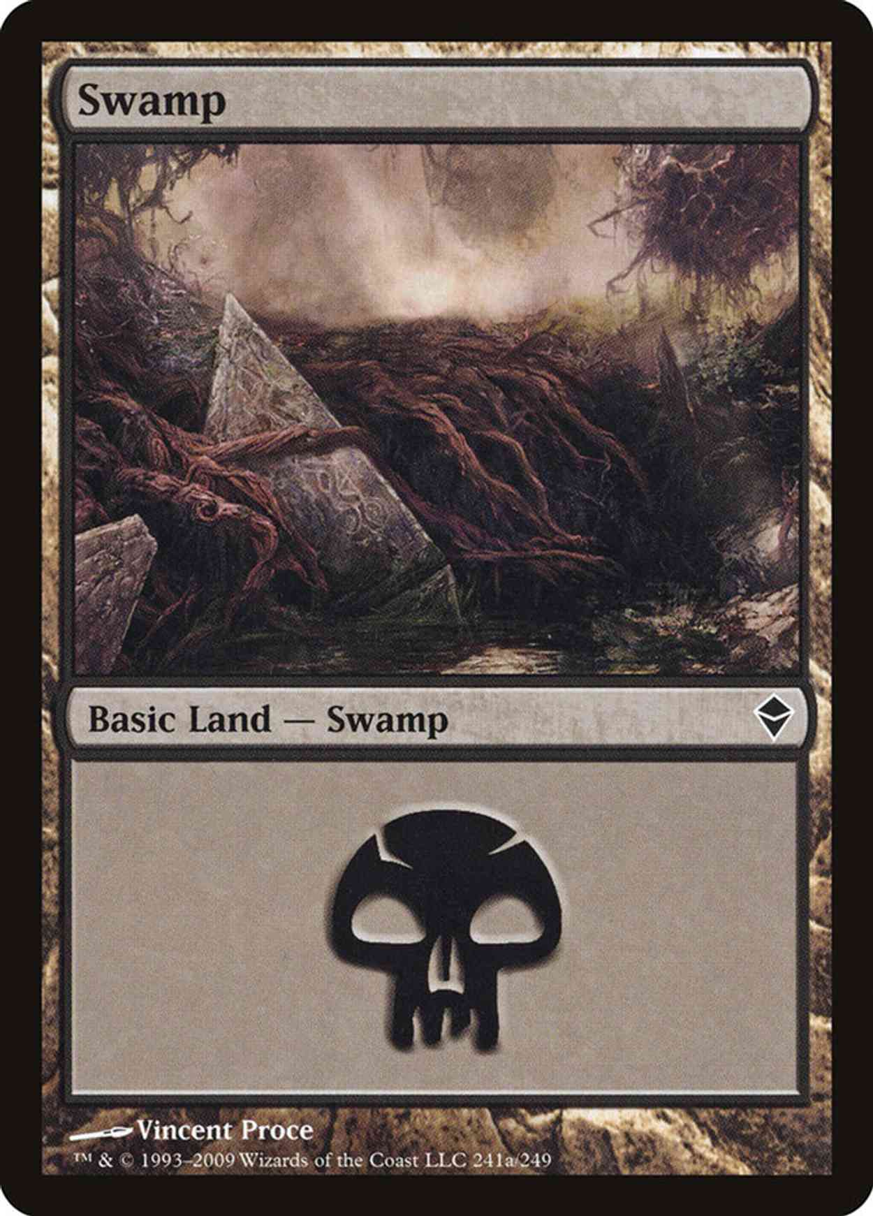 Swamp (241a) magic card front