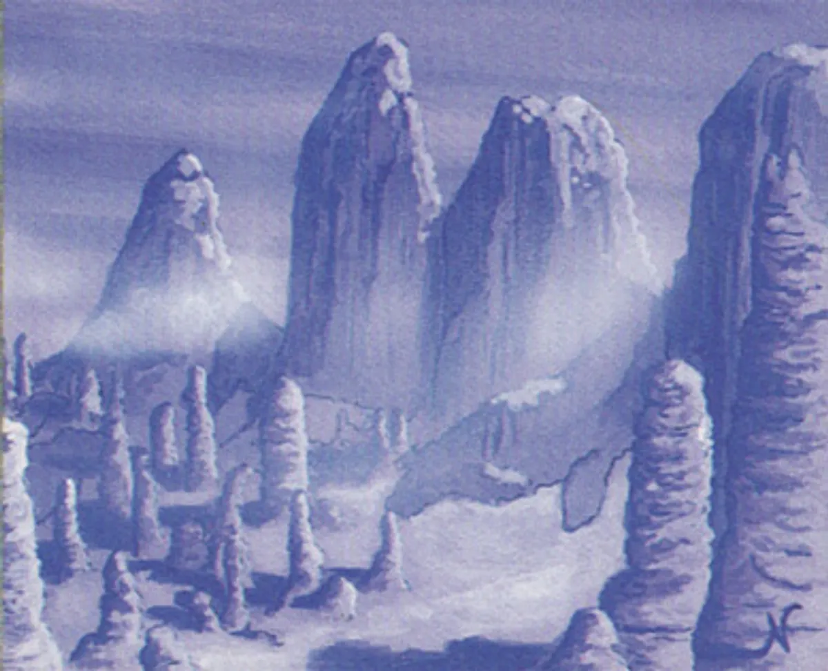 Forest ICE MTG カープルーザンの森/Karplusan 4枚セット