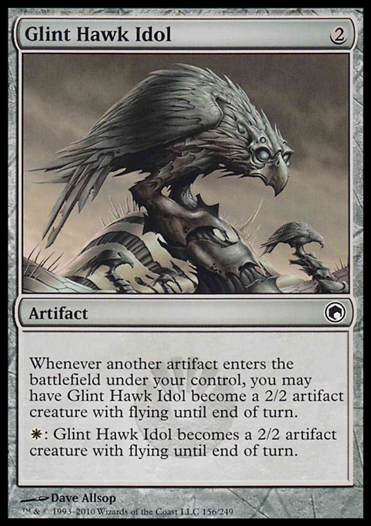 Glint Hawk Idol magic card front