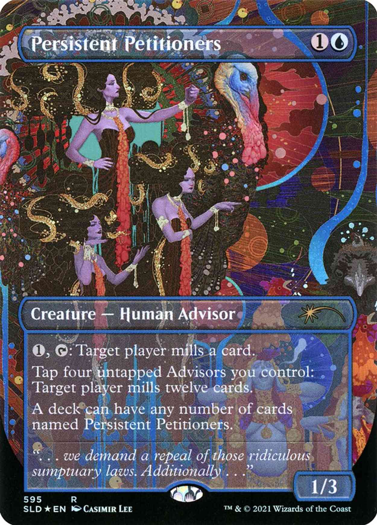 Persistent Petitioners (595) magic card front