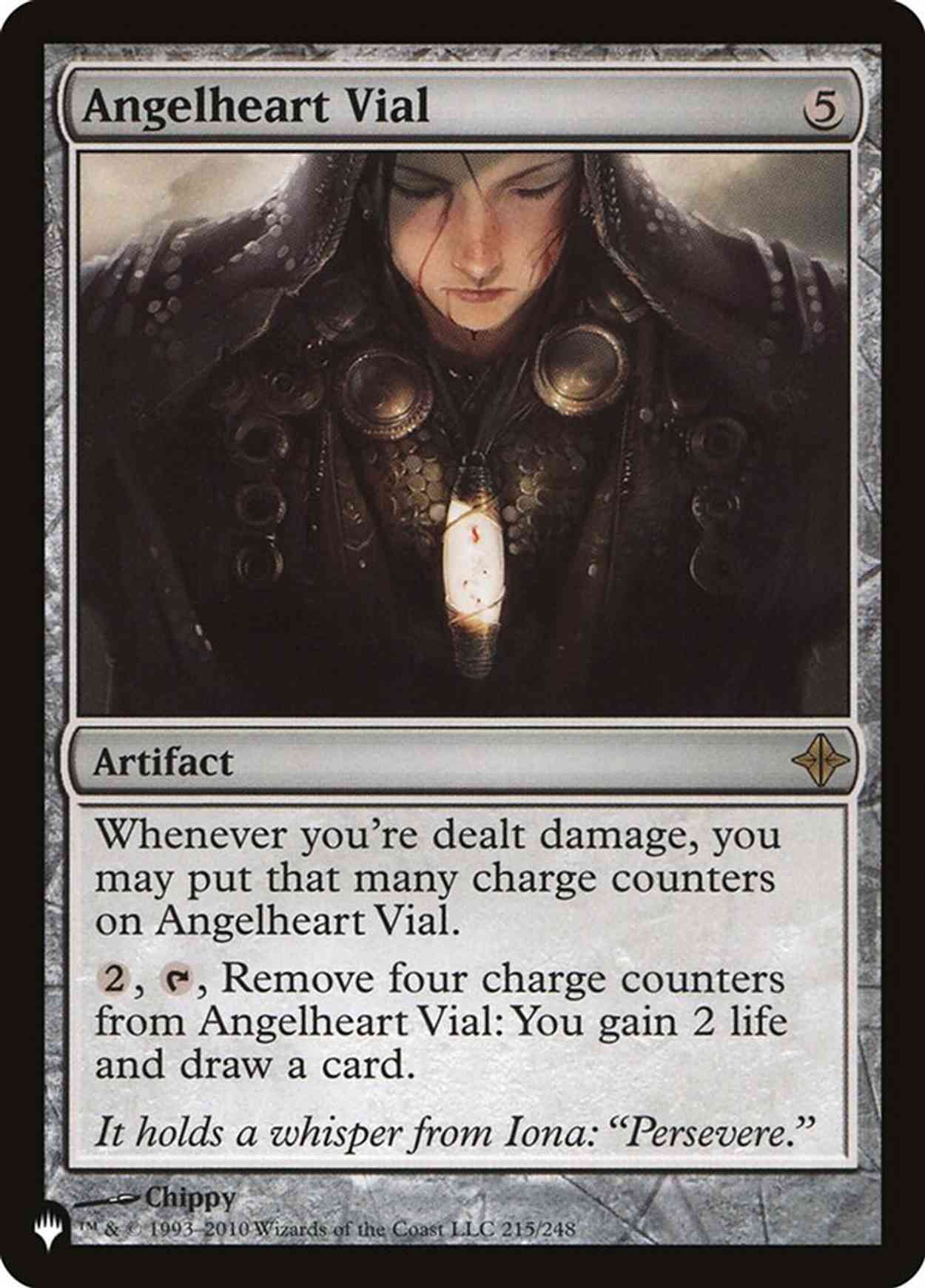 Angelheart Vial magic card front