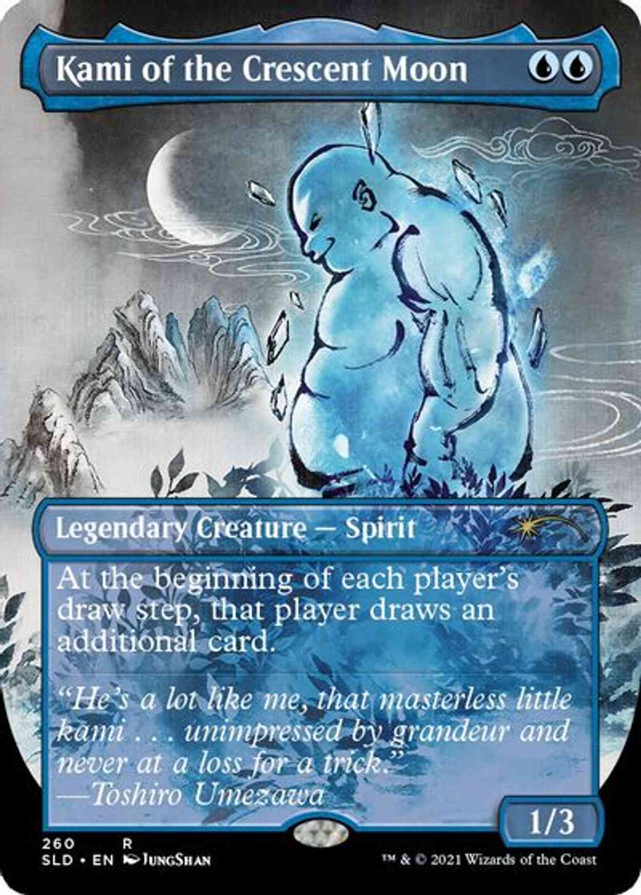 Kami of the Crescent Moon magic card front