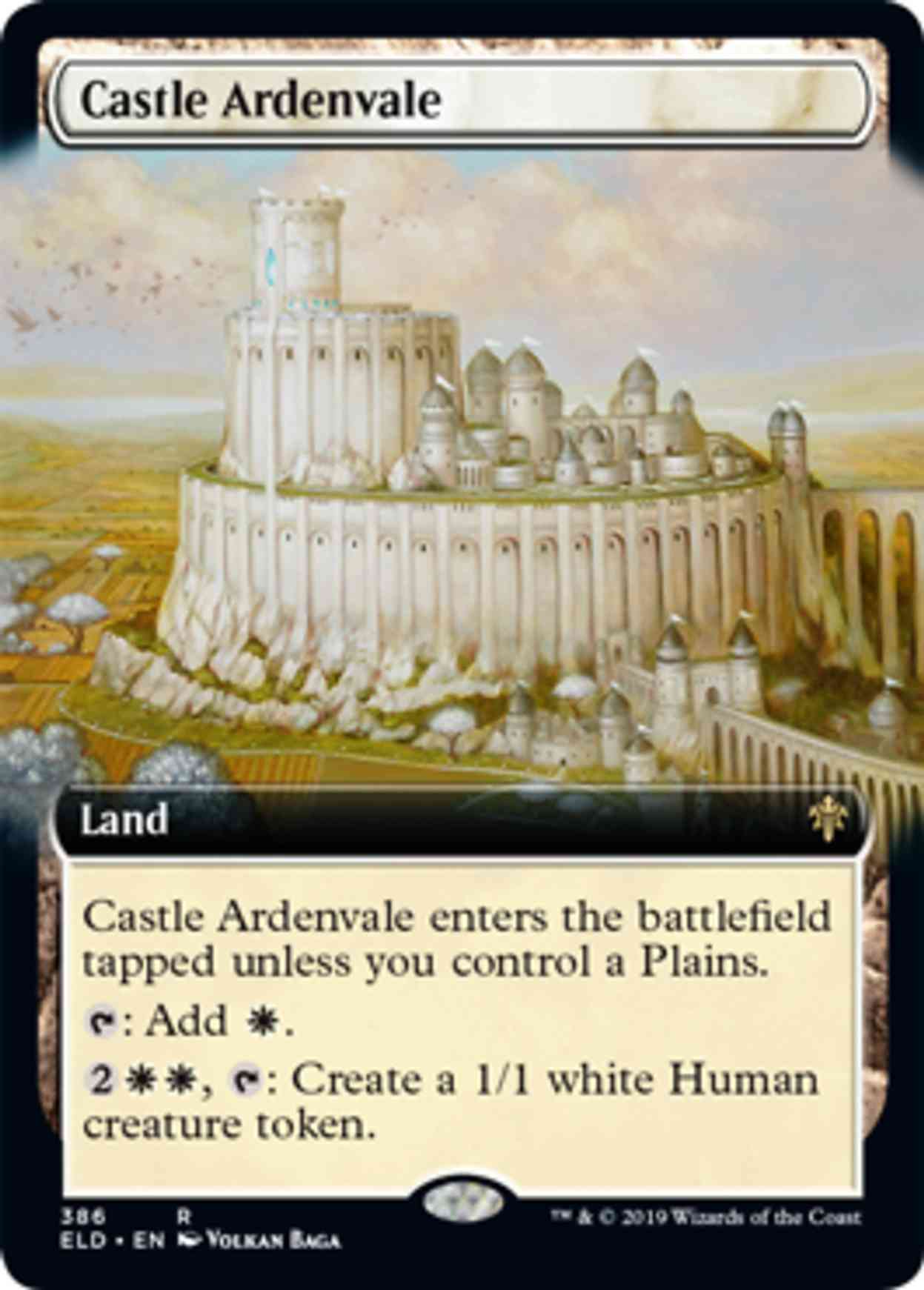 Castle Ardenvale (Extended Art) magic card front