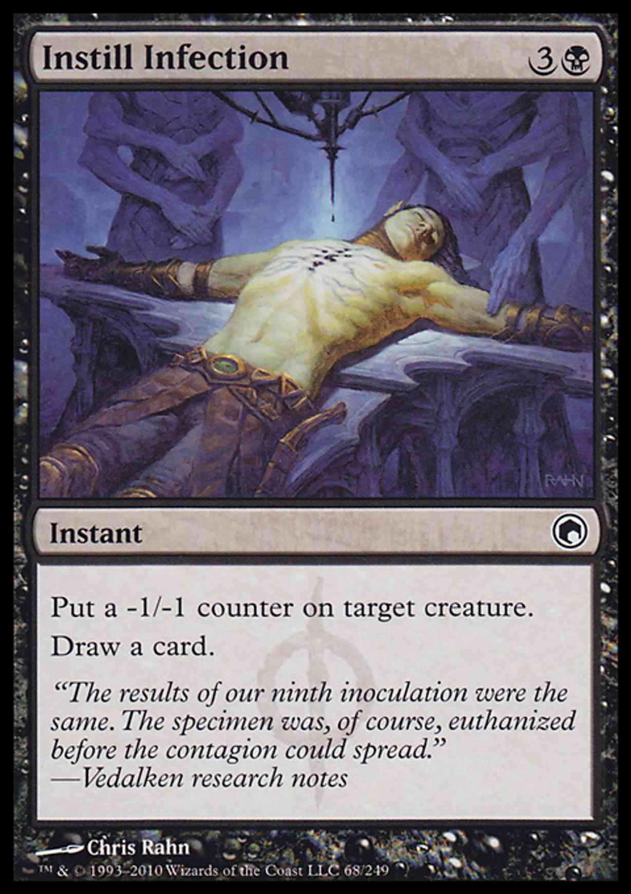Instill Infection magic card front