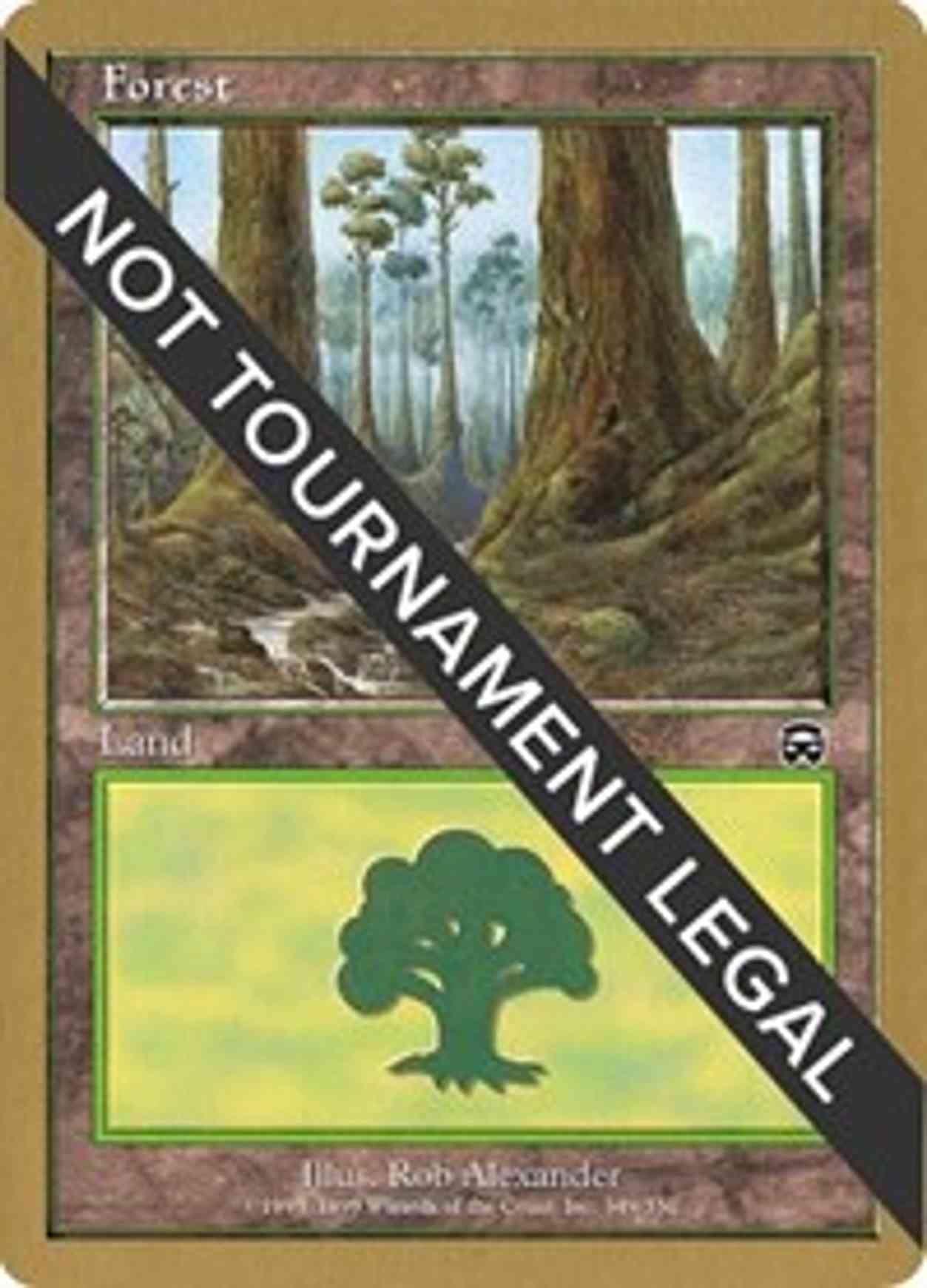 Forest (349) - 2001 Jan Tomcani (MMQ) magic card front