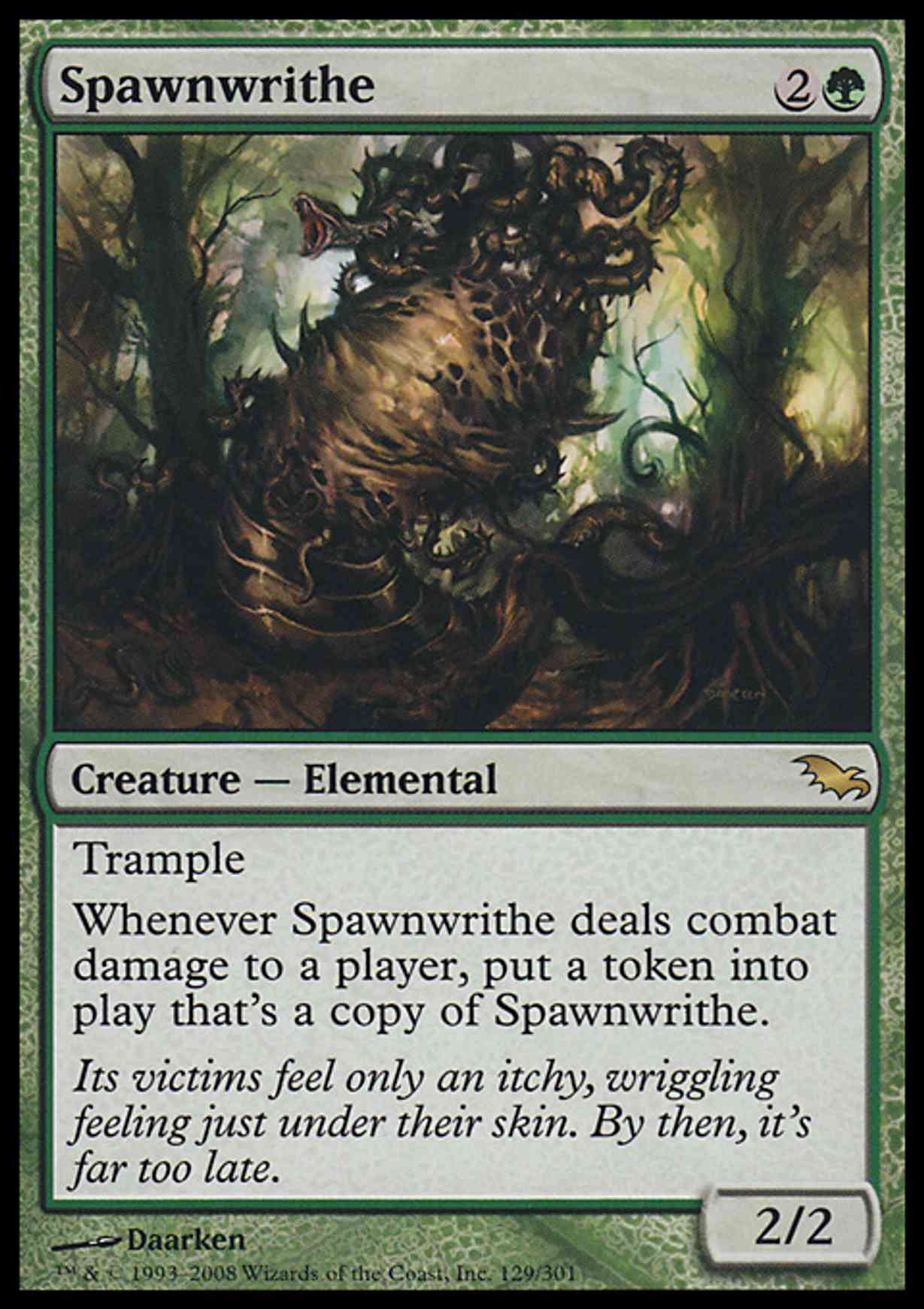 Spawnwrithe magic card front