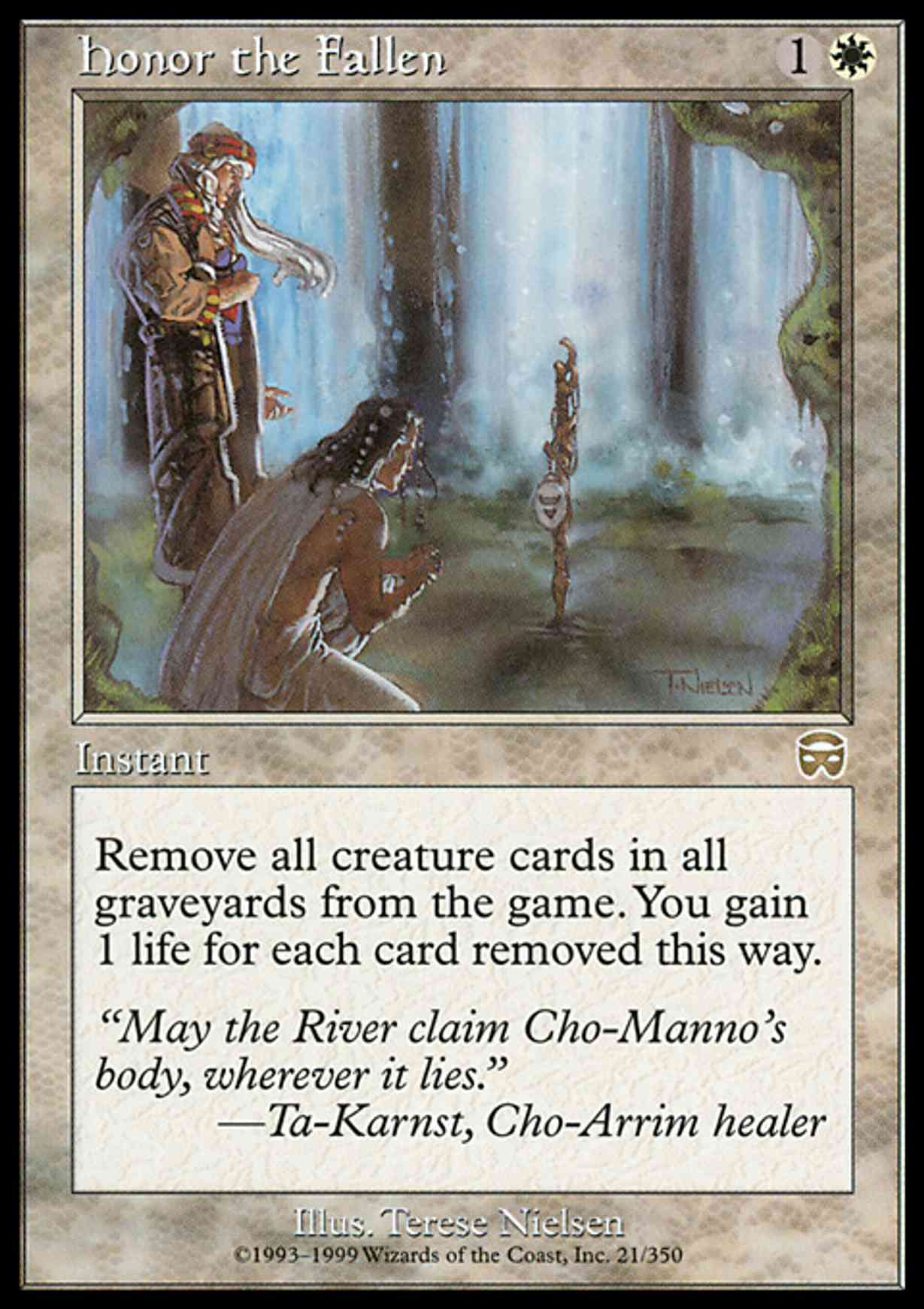 Honor the Fallen magic card front