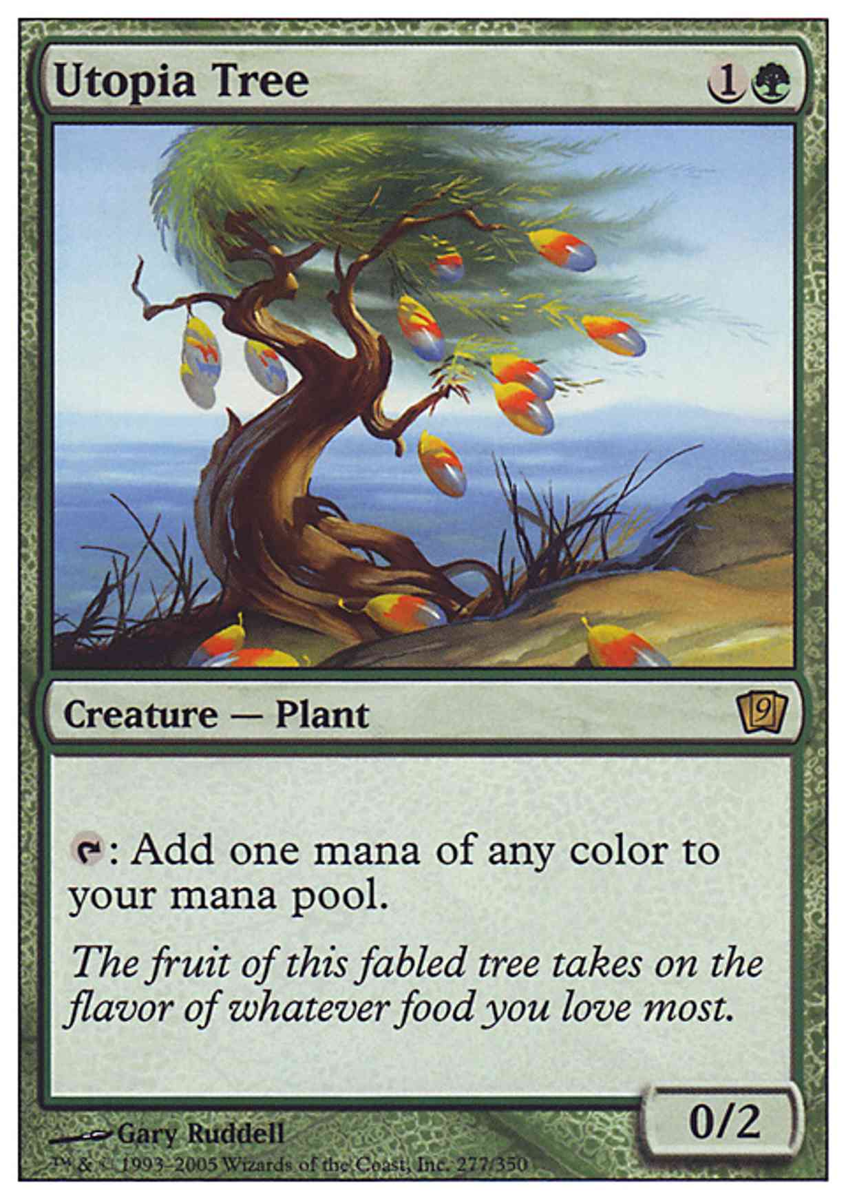 Utopia Tree magic card front