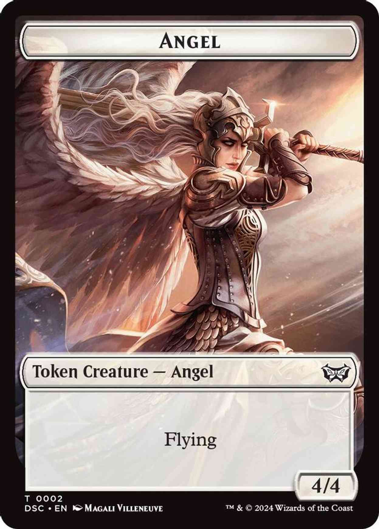 Angel // Treasure Double-Sided Token magic card front