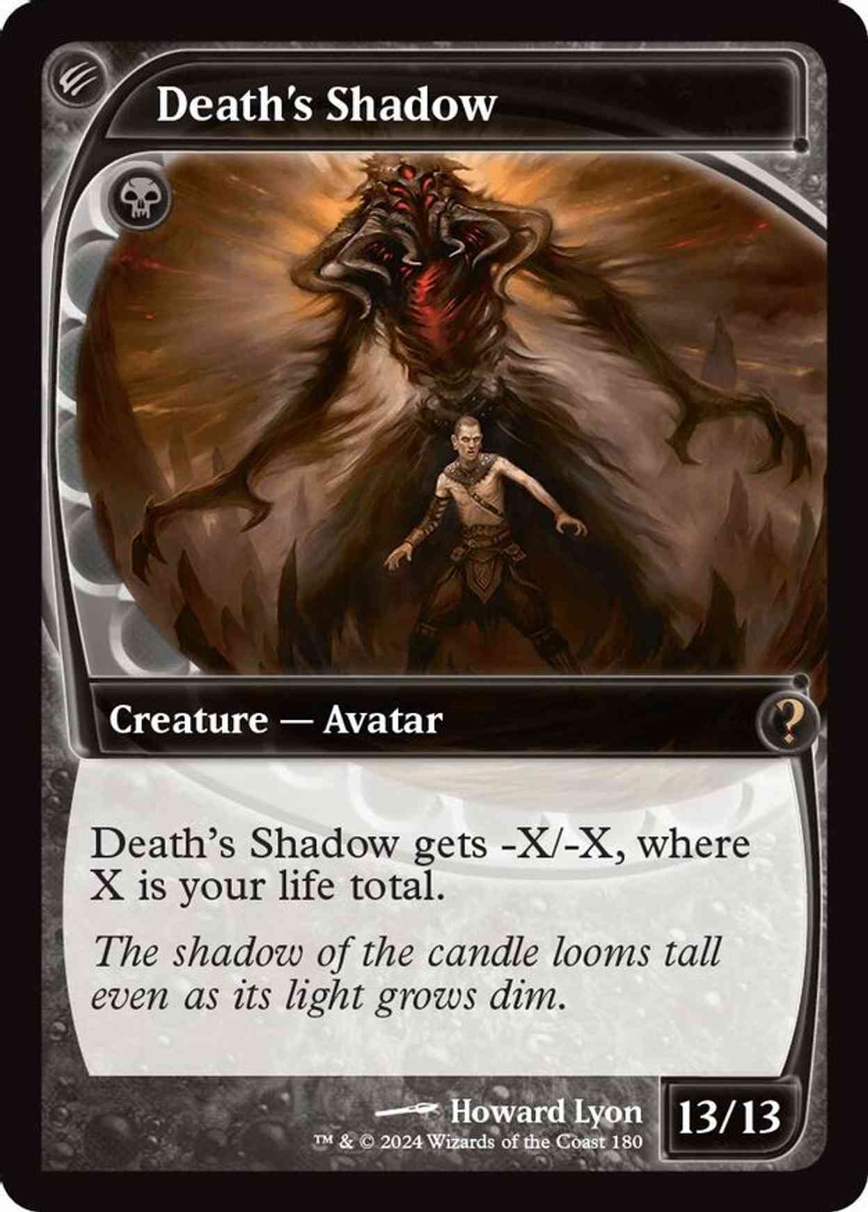 Death's Shadow (Future Sight) magic card front