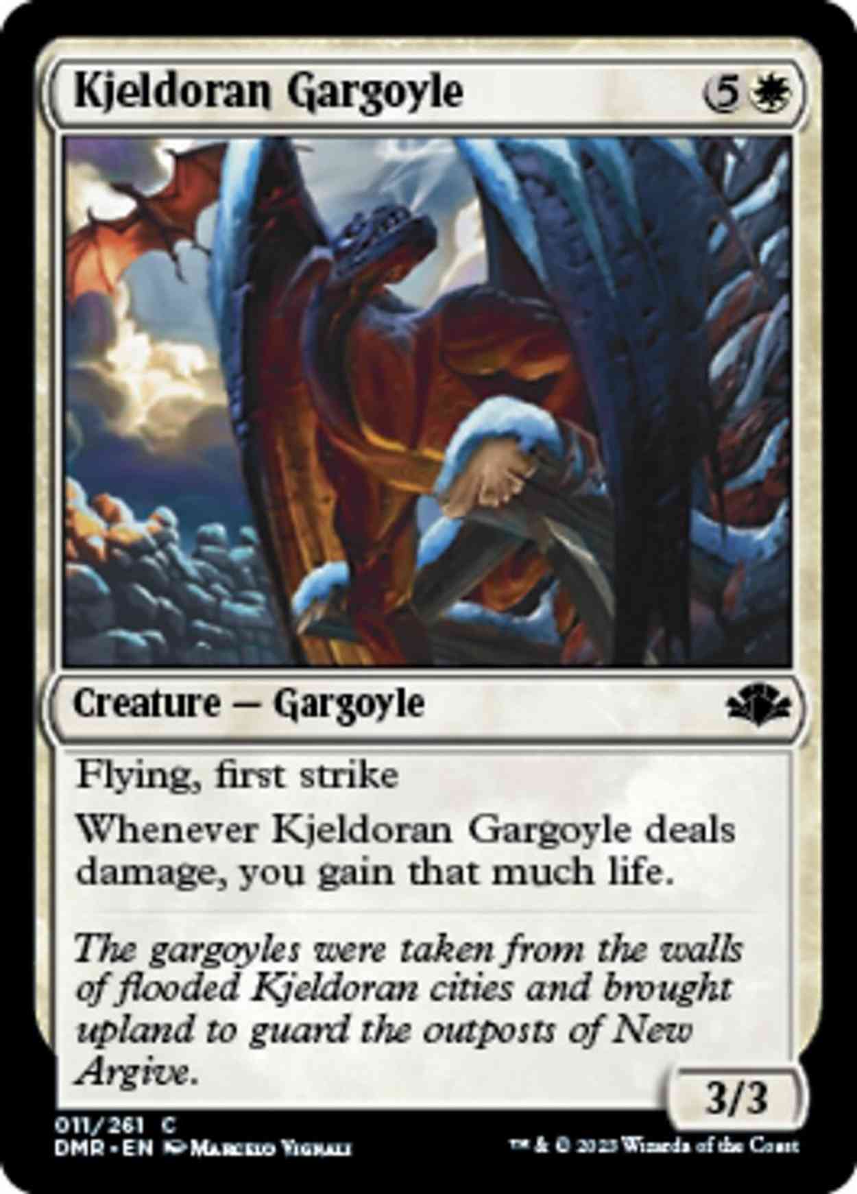 Kjeldoran Gargoyle magic card front