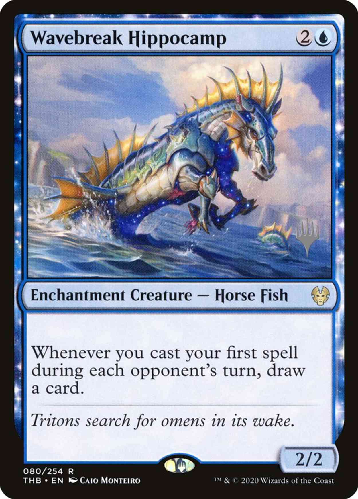 Wavebreak Hippocamp magic card front