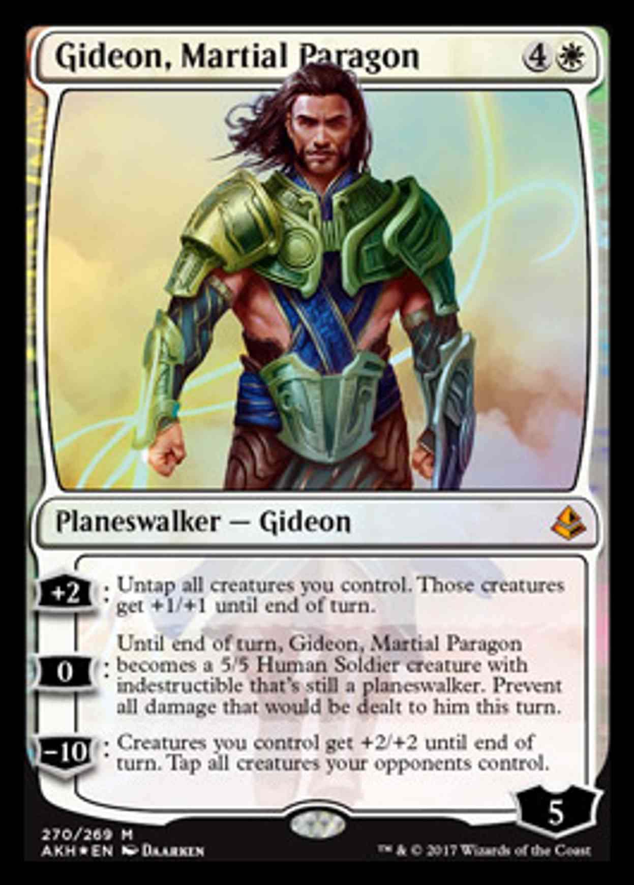 Gideon, Martial Paragon magic card front