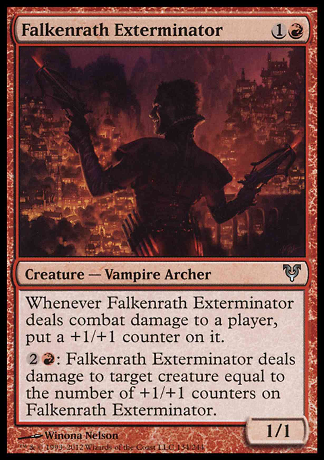 Falkenrath Exterminator magic card front