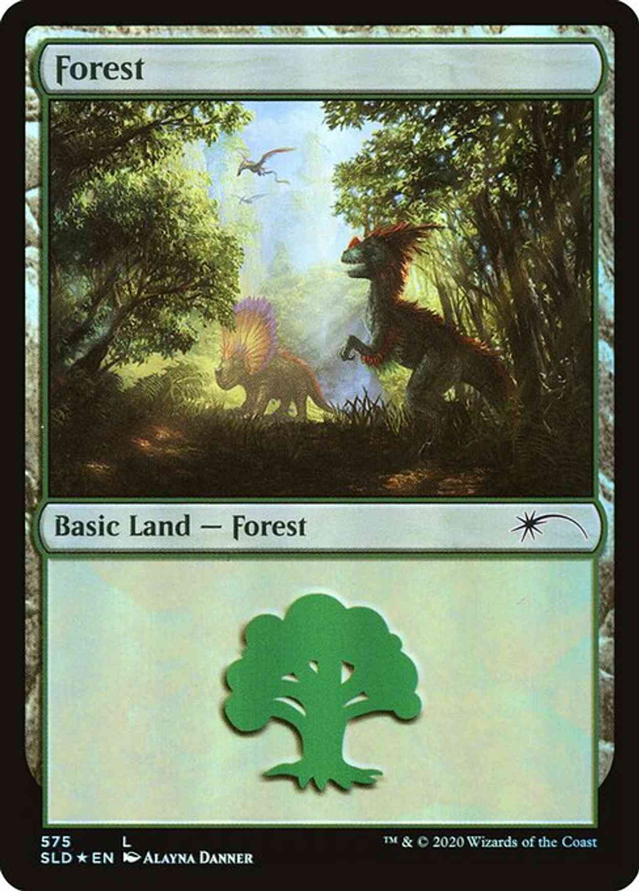 Forest (575) magic card front